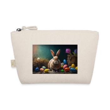 osterhase 1 - Bio-Täschchen - Natur - Vorne
