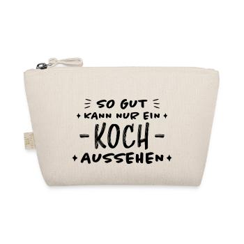 Koch Lustig Spruch Beruf Gastronomie Koch Geschenk - Bio-Täschchen - Natur - Vorne
