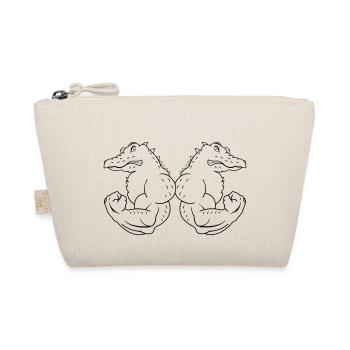 strong crocodiles - Bio-Täschchen - Natur - Vorne