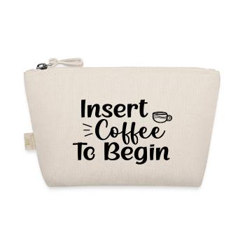 Insérer du café pour commencer - Trousse biologique - nature - Devant
