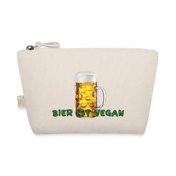 BIER ist vegan - Bio-Täschchen - Natur - Vorne