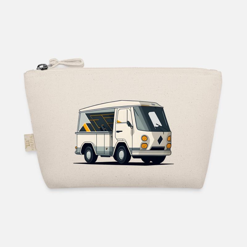 Futuristic Camper Van Organic Pouch