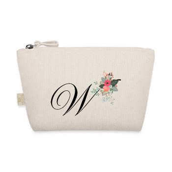 Lettre w fleuris - Trousse biologique - nature - Devant