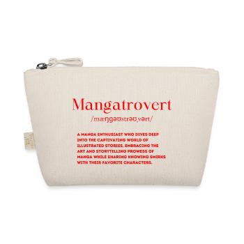Mangatrovert Definition Manga Liebhaber - Bio-Täschchen - Natur - Vorne