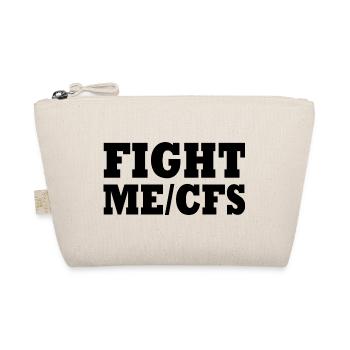 Me/cfs - fight me/cfs - Bio-Täschchen - Natur - Vorne
