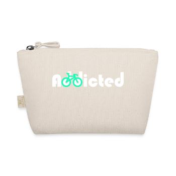 Süchtig nach Radfahren - Bio-Täschchen - Natur - Vorne