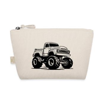 Monster Truck Monster Truck Lover Fan - Organic Pouch - nature - Front