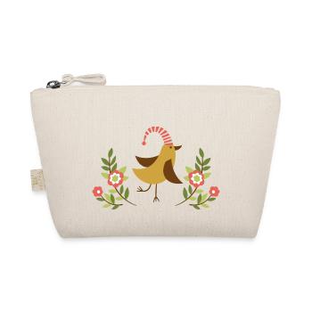 Vogel - Bio-Täschchen - Natur - Vorne