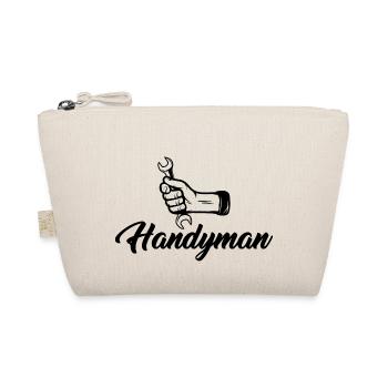 Craftsman Handyman Craft Tool Construction Site - Organic Pouch - nature - Front
