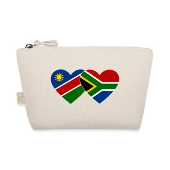 Namibie Afrique du Sud Drapeau Coeur - Trousse biologique - nature - Devant