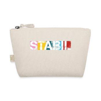 Stabil - Bio-Täschchen - Natur - Vorne
