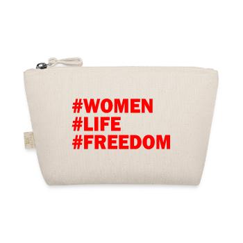 Women life freedom - Organic Pouch - nature - Front