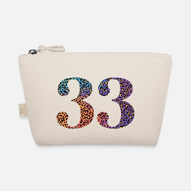 33. Geburtstag Leopard Bio-Täschchen