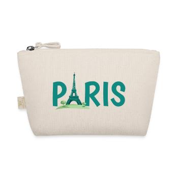Horizon de Paris avec l’illustration de la Tour Eiffel - Trousse biologique - nature - Devant