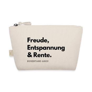 Ruhestand Ahoi! Freude, Entspannung & Rente. - Bio-Täschchen - Natur - Vorne