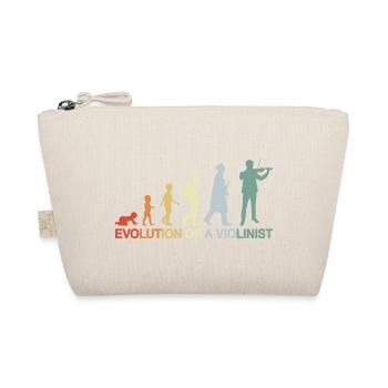 Evolution of A Violinist - Bio-Täschchen - Natur - Vorne