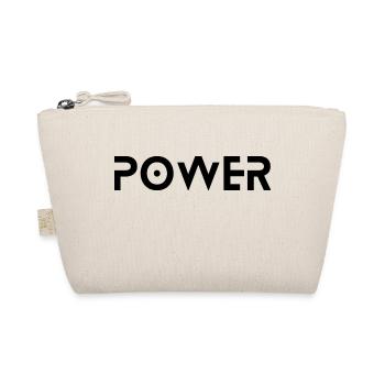 Power - Bio-Täschchen - Natur - Vorne