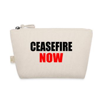 Ceasefire now - Organic Pouch - nature - Front