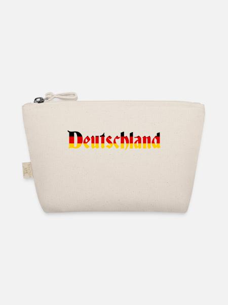 Deutschland - Flag Colours - Organic Pouch - nature