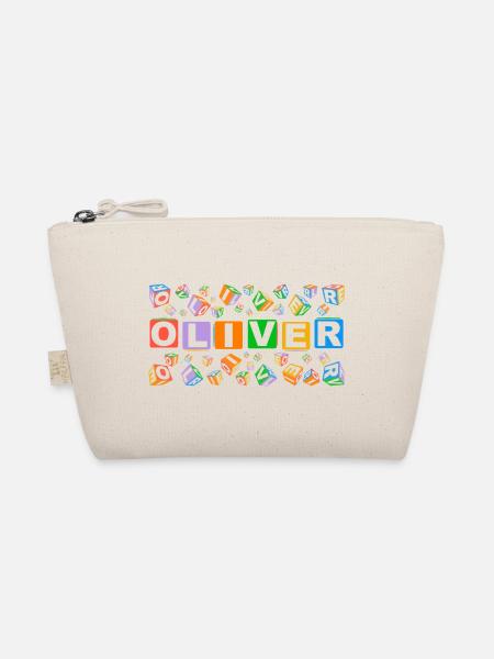 OLIVER colourful cubes - Bio-Täschchen - Natur - Vorne