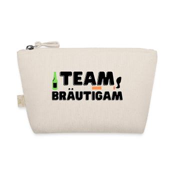Team Bräutigam Feier Junggesellenabschied - Bio-Täschchen - Natur - Vorne