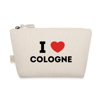 I Love with Heart Cologne - Organic Pouch - nature - Front