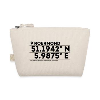 Roermond: Designer Shopping & Cultural Legacy - Organic Pouch - nature - Front