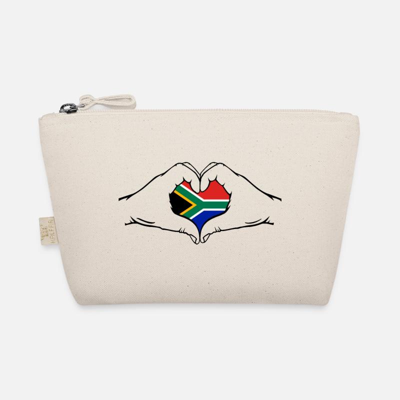 Südafrika Herzform Bio-Täschchen