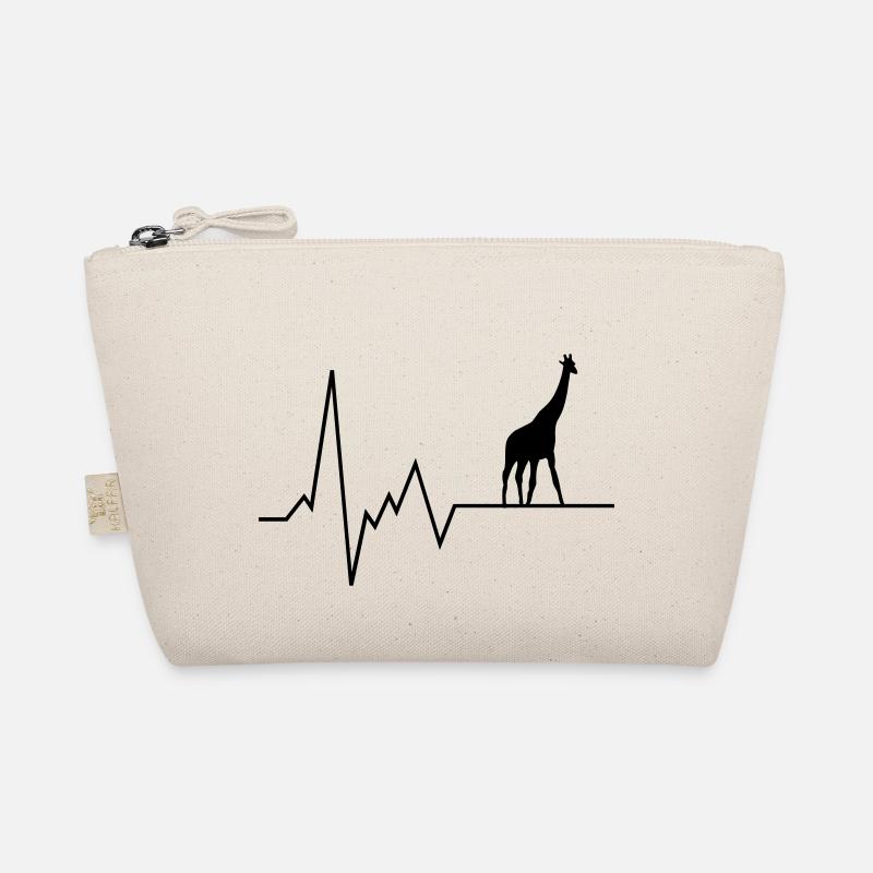 Heartbeat Giraffe Organic Pouch