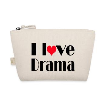 I Love Drama Quote - Bio-Täschchen - Natur - Vorne