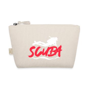 Read White Diving Flag Underwater Exploration - Organic Pouch - nature - Front