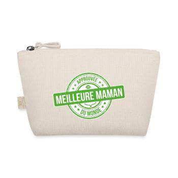 Approuvée Meilleure Maman du Monde - Trousse biologique - nature - Devant