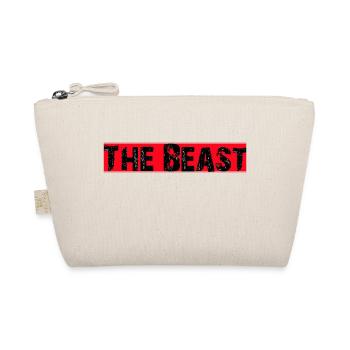 The Beast, Monster, Lettering - Organic Pouch - nature - Front