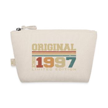 Original 1997 Retro-Geschenk 27. Geburtstag 1997 - Bio-Täschchen - Natur - Vorne