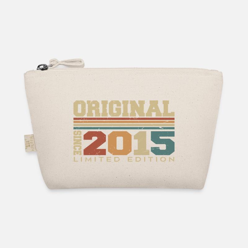 Original 2015 Rétro Cadeau 9e Anniversaire 2015 Trousse biologique