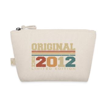 Original 2012 Retro Geschenk 12. Jahrestag 2012 - Bio-Täschchen - Natur - Vorne