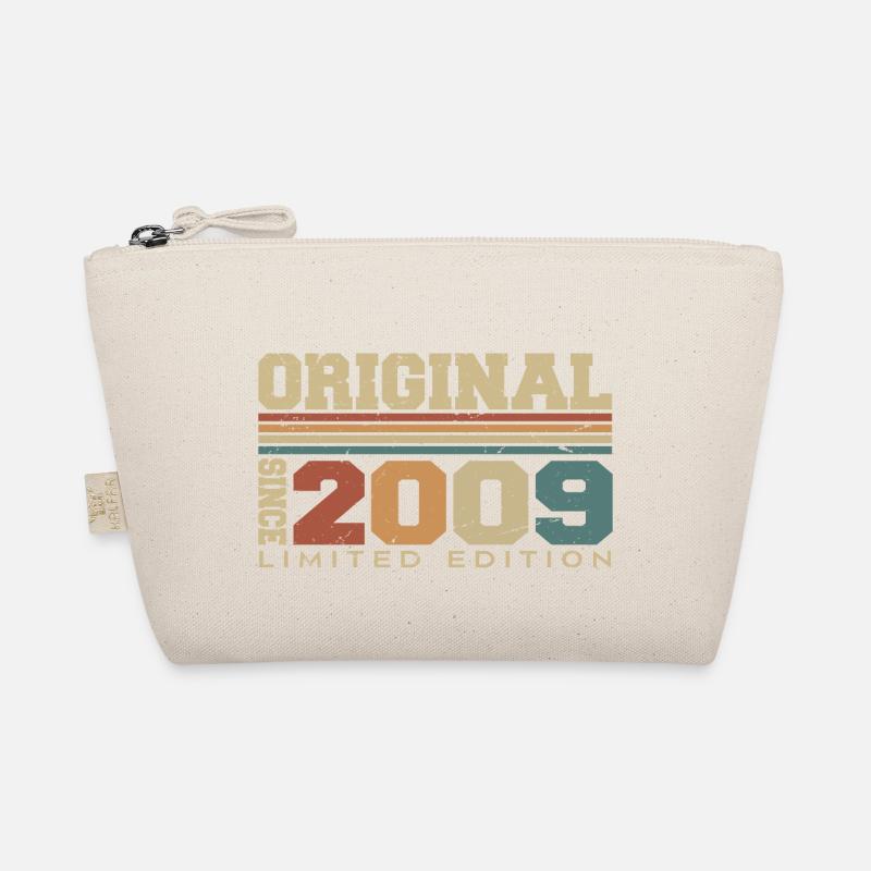 Original 2009 Retro-Geschenk 15. Jahrestag 2009 Bio-Täschchen