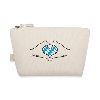 Drapeau de Bavière Aiguilles en forme de coeur - Trousse biologique - nature - Devant