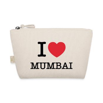 J’aime Mumbai | Bombay | J’ai le cœur de Mumbai | Inde - Trousse biologique - nature - Devant