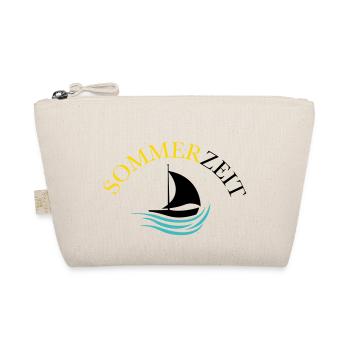boot sommer - Bio-Täschchen - Natur - Vorne