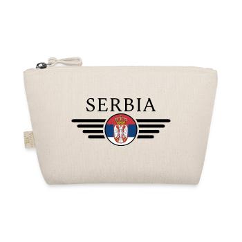 Serbie Pride T-shirt - Trousse biologique - nature - Devant