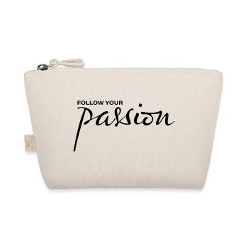 follow your passion - Organic Pouch - nature - Front
