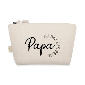 Papa-Perfektion - Papa du bist der Beste - Bio-Täschchen - Natur - Vorne