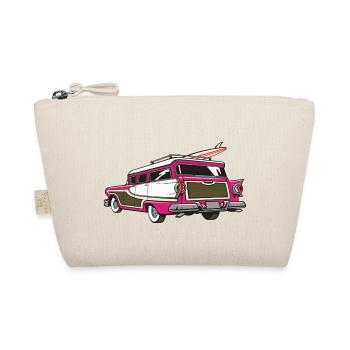 american beach pink - Bio-Täschchen - Natur - Vorne