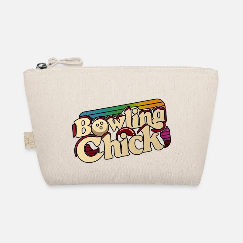 Bowling Chick 18 - Bio-Täschchen - Natur