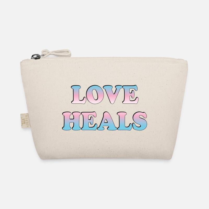 L’amour guérit le drapeau trans Trousse biologique
