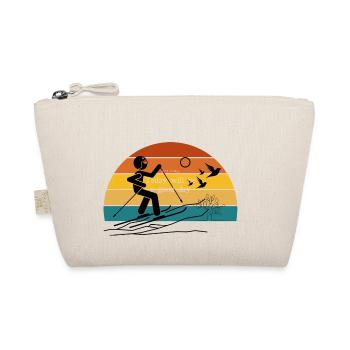 Motivational climbing. Today will be a good day. - Organic Pouch - nature - Front