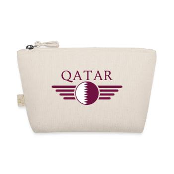 I love Qatar, elegance style design - Organic Pouch - nature - Front