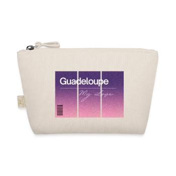 La Guadeloupe, mon amour. Souvenir AVEC données GPS - Trousse biologique - nature - Devant