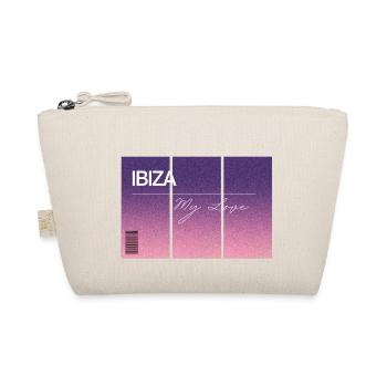 Ibiza, my love. Souvenir with GPS data - Organic Pouch - nature - Front